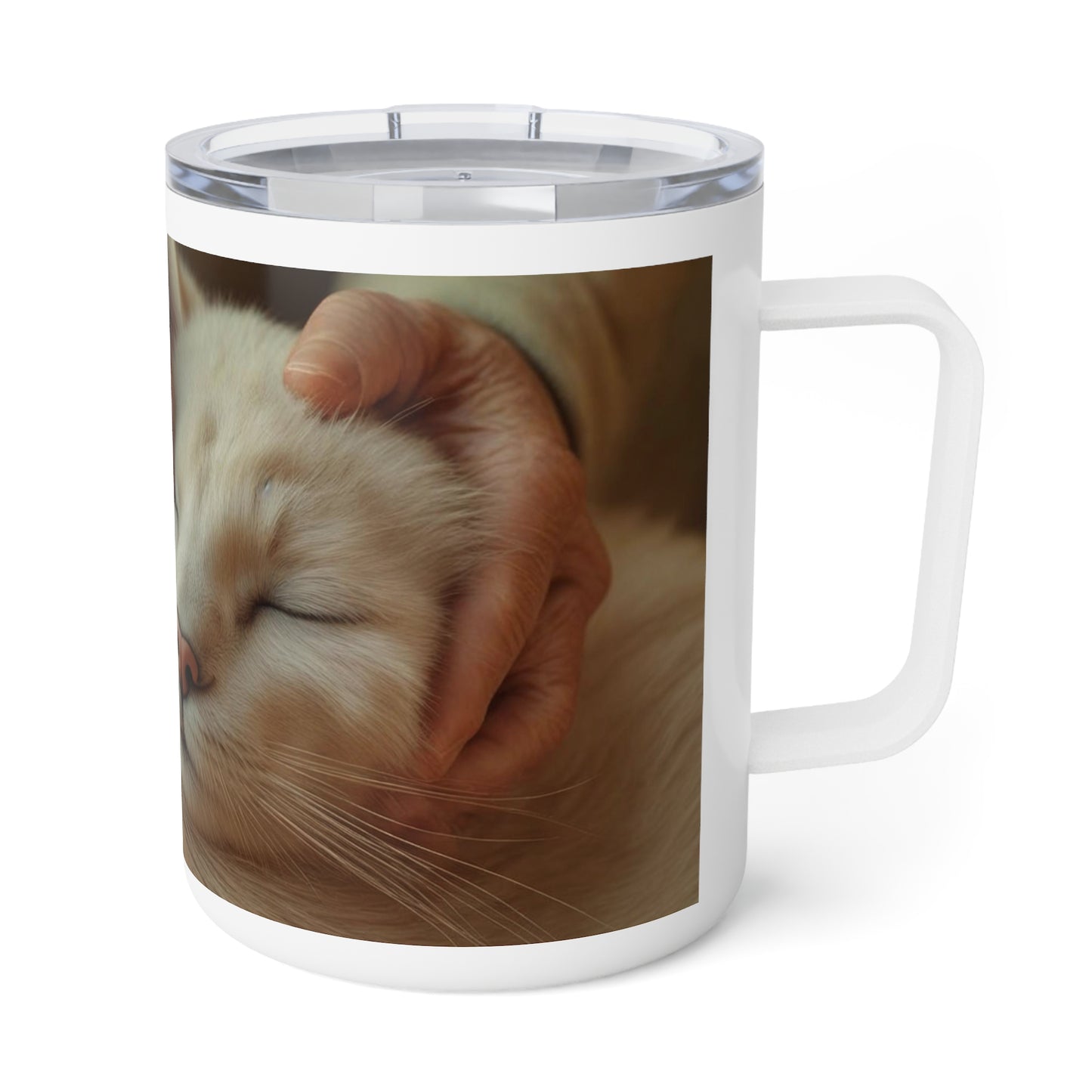 Mug isotherme « Mes genoux fragiles, ton poids réconfortant » ( Collection en Route vers la Sagesse)