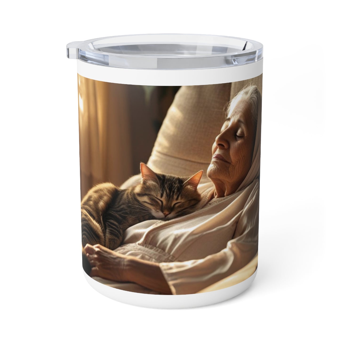 Mug isotherme « Nos siestes partagées valent tous les médicaments » (Collection En Route vers la Sagesse)