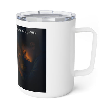 Mug isotherme « Tu partages mes rires et consoles mes pleurs.»( Collection Retour à l'enfance)