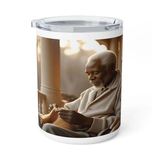 Mug isotherme « Dans ta présence, je trouve la paix de l'automne » (Collection En Route vers la Sagesse)