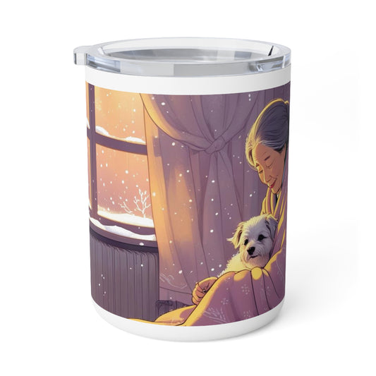 Mug isotherme  « Tu réchauffes mes hivers et mon cœur esseulé » (Collection en Route vers la Sagesse)