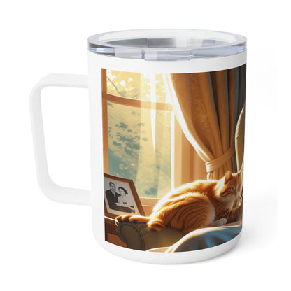 Mug isotherme « Ton amour efface la solitude de mes quatre-vingts printemps » (Collection en Route vers la Sagesse)