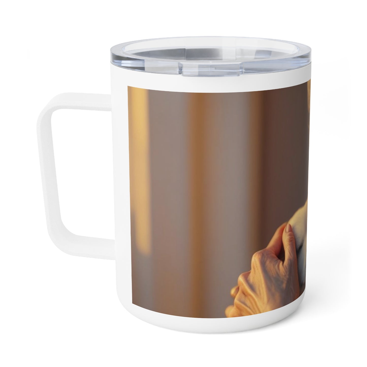 Mug isotherme « Tu es ma dernière histoire d'amour, la plus pure » ( Collection en Route vers la Sagesse)