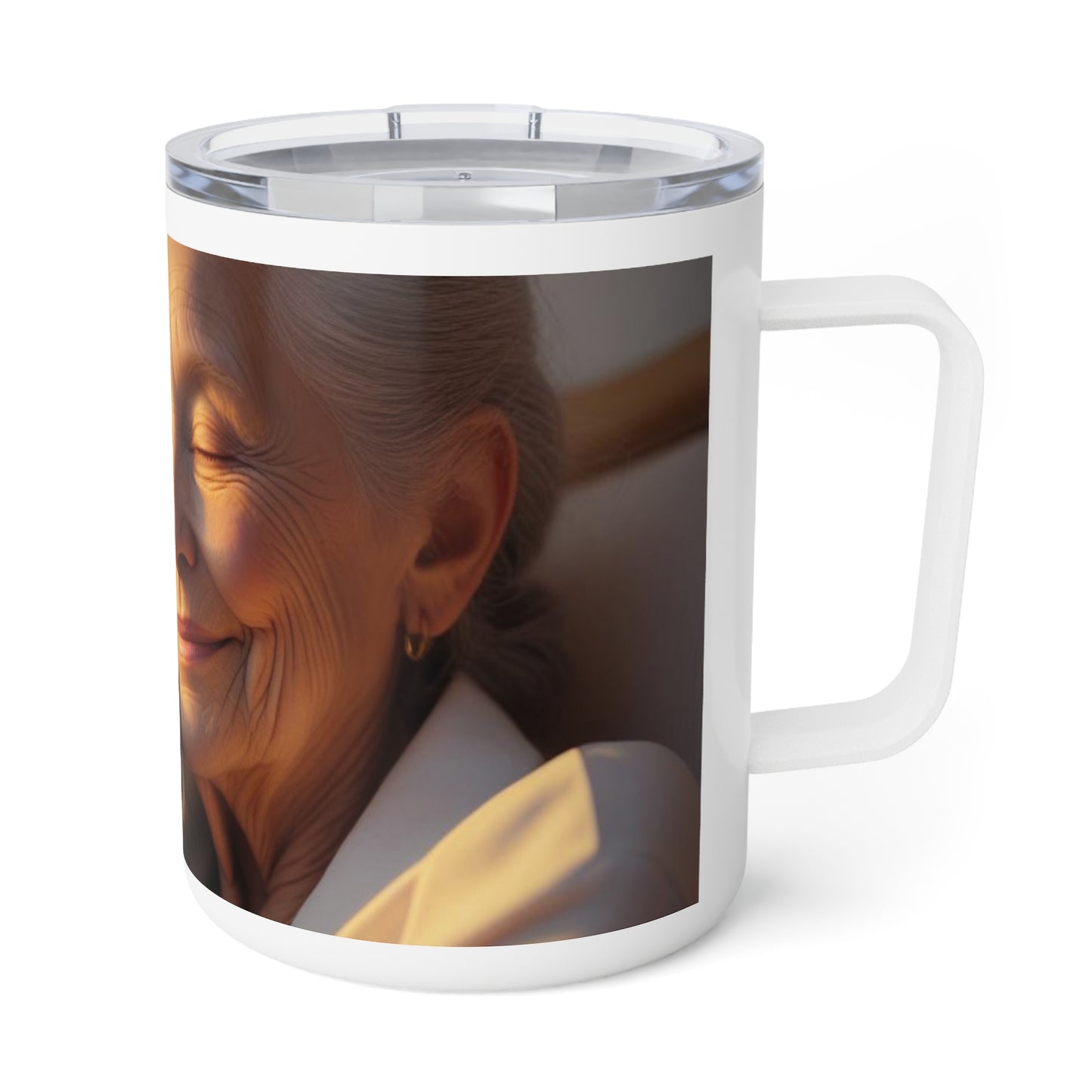 Mug isotherme « Tu es ma dernière histoire d'amour, la plus pure » ( Collection en Route vers la Sagesse)