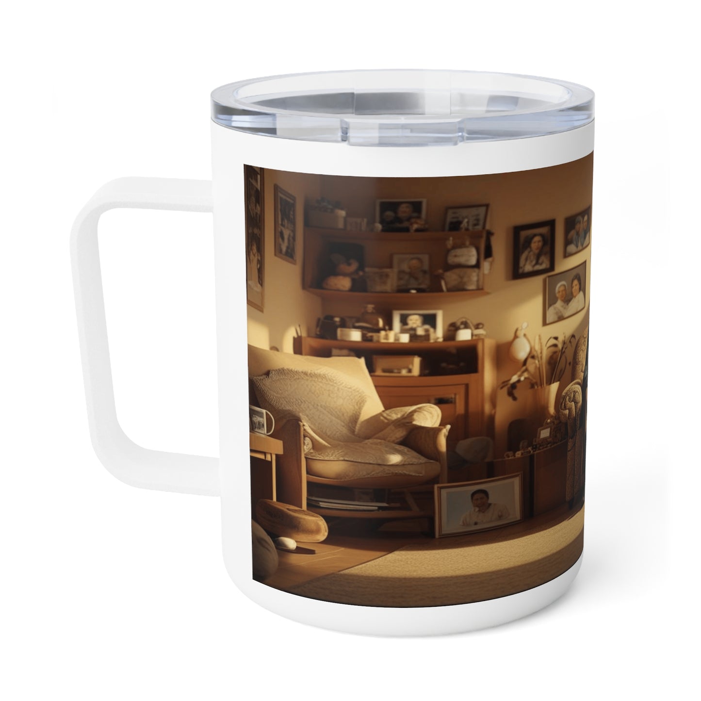 Mug isotherme « Tu es le gardien tendre de ma mémoire qui s'efface » (Collection en Route vers la sagesse)