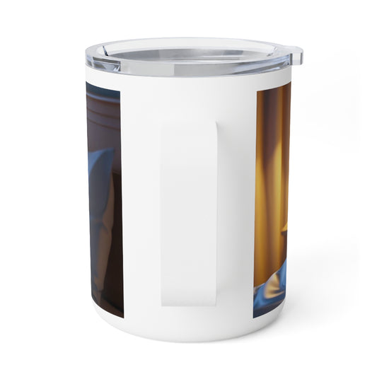 Mug isotherme « Ton ronron berce mes nuits d'insomnie » ( Collection en Route vers la Sagesse)