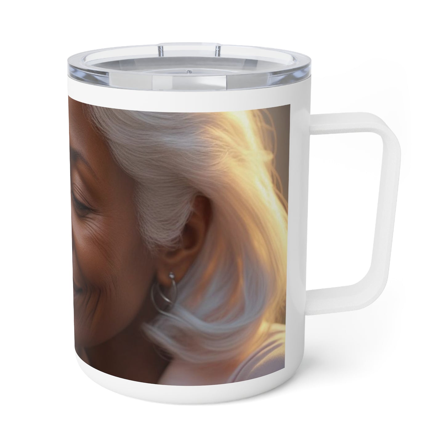 Mug isotherme « Dans tes yeux fatigués, je retrouve ma jeunesse » (Collection en Route vers la Sagesse)