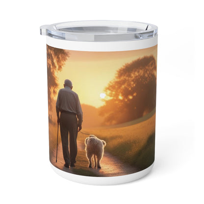 Mug isotherme  « Nos promenades lentes savourent chaque instant »( Collection en Route vers la sagesse)